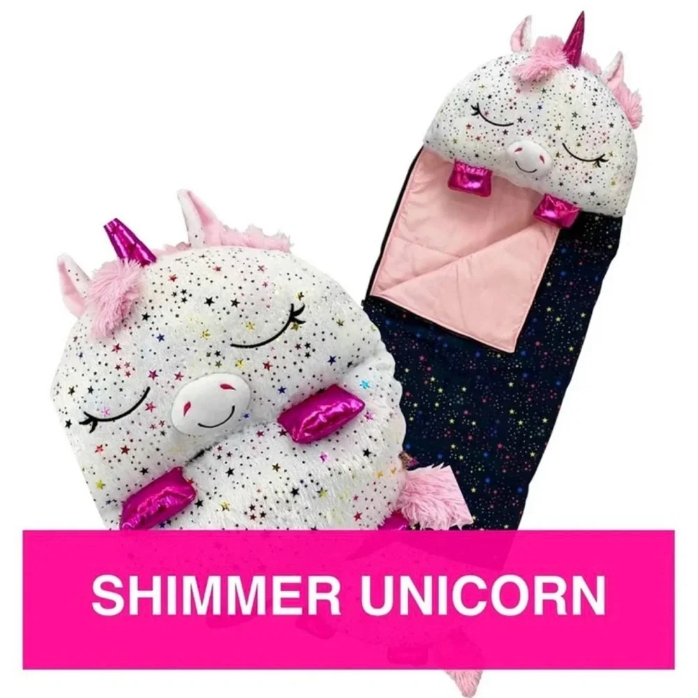 🦄 Unicorn Happy Napper - Pillow / Sleeping Bag 🌟 NEW w/out packaging 🌟 see below - Picture 14 of 16